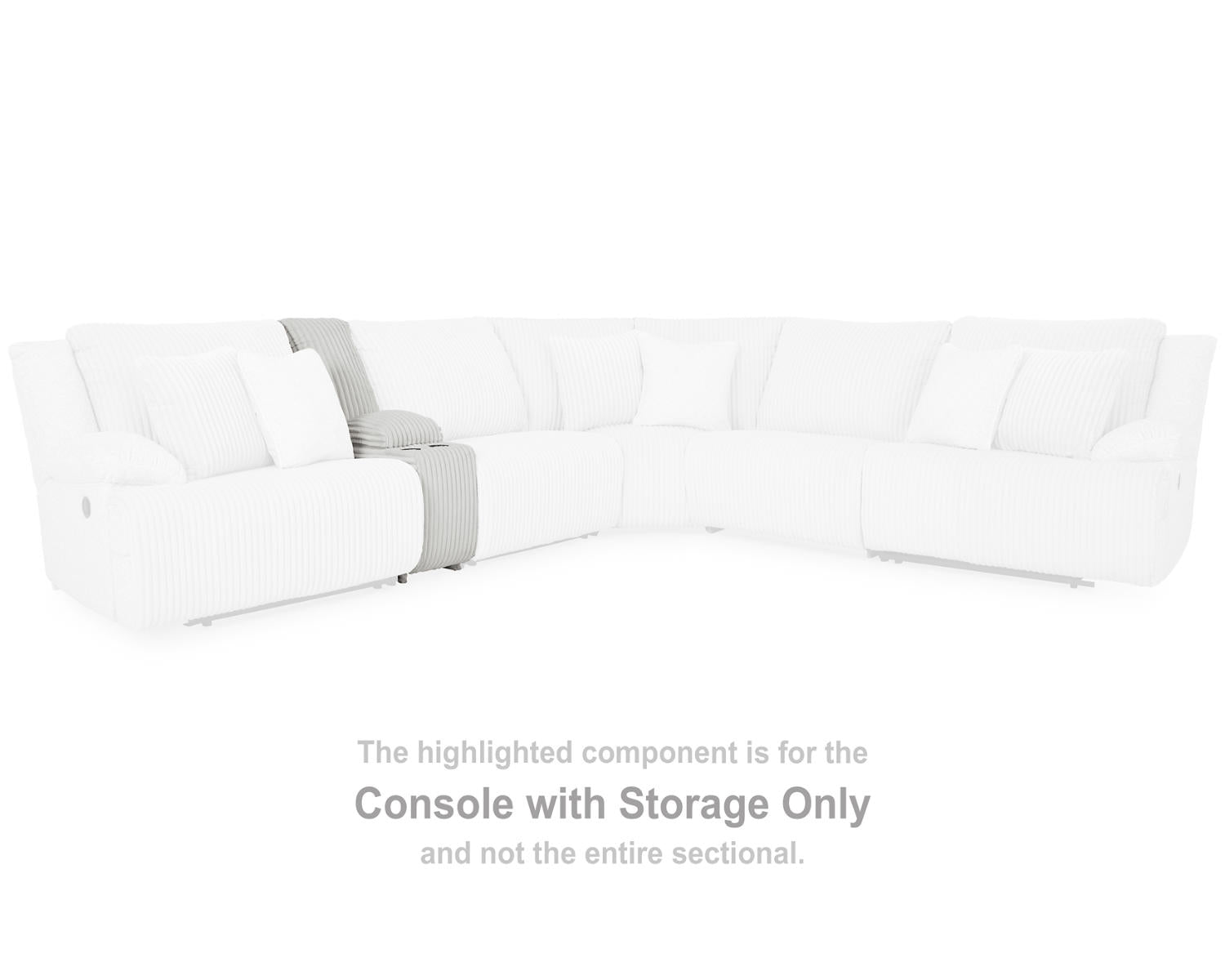 Top Tier Console with Storage