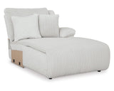 Chaise longue reclinable eléctrica de nivel superior con brazo derecho