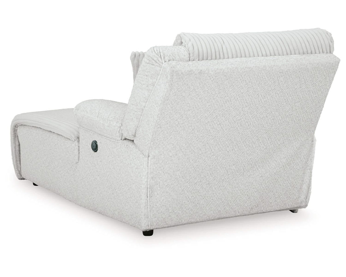 Chaise longue reclinable eléctrica de nivel superior con brazo derecho