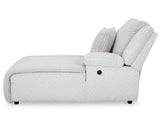 Chaise longue reclinable eléctrica de nivel superior con brazo derecho