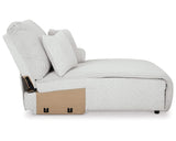 Chaise longue reclinable eléctrica de nivel superior con brazo derecho
