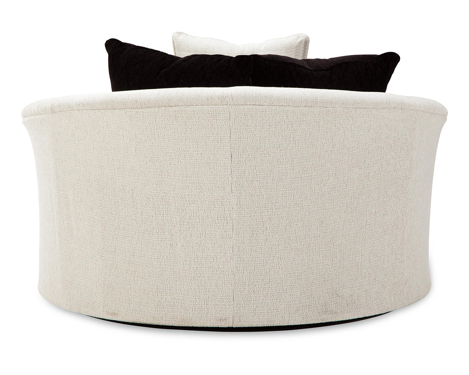 Cambri 2 Oversized Swivel Chairs and Ottoman