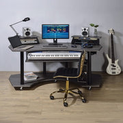 Escritorio de estudio de música Eleazar de 71"