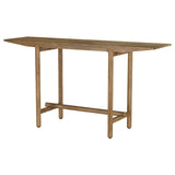 Consola de entrada de madera maciza Darius de mango natural