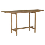 Consola de entrada de madera maciza Darius de mango natural