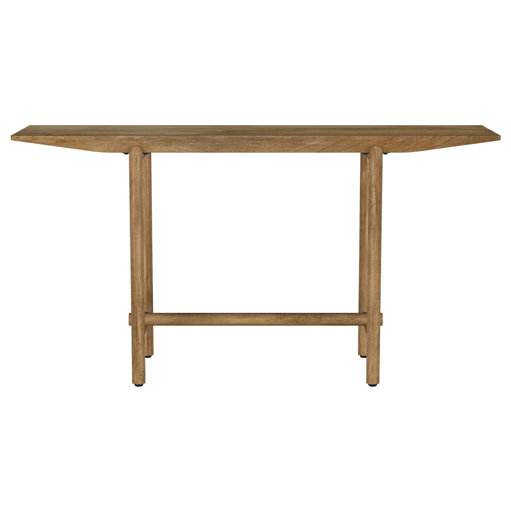 Consola de entrada de madera maciza Darius de mango natural