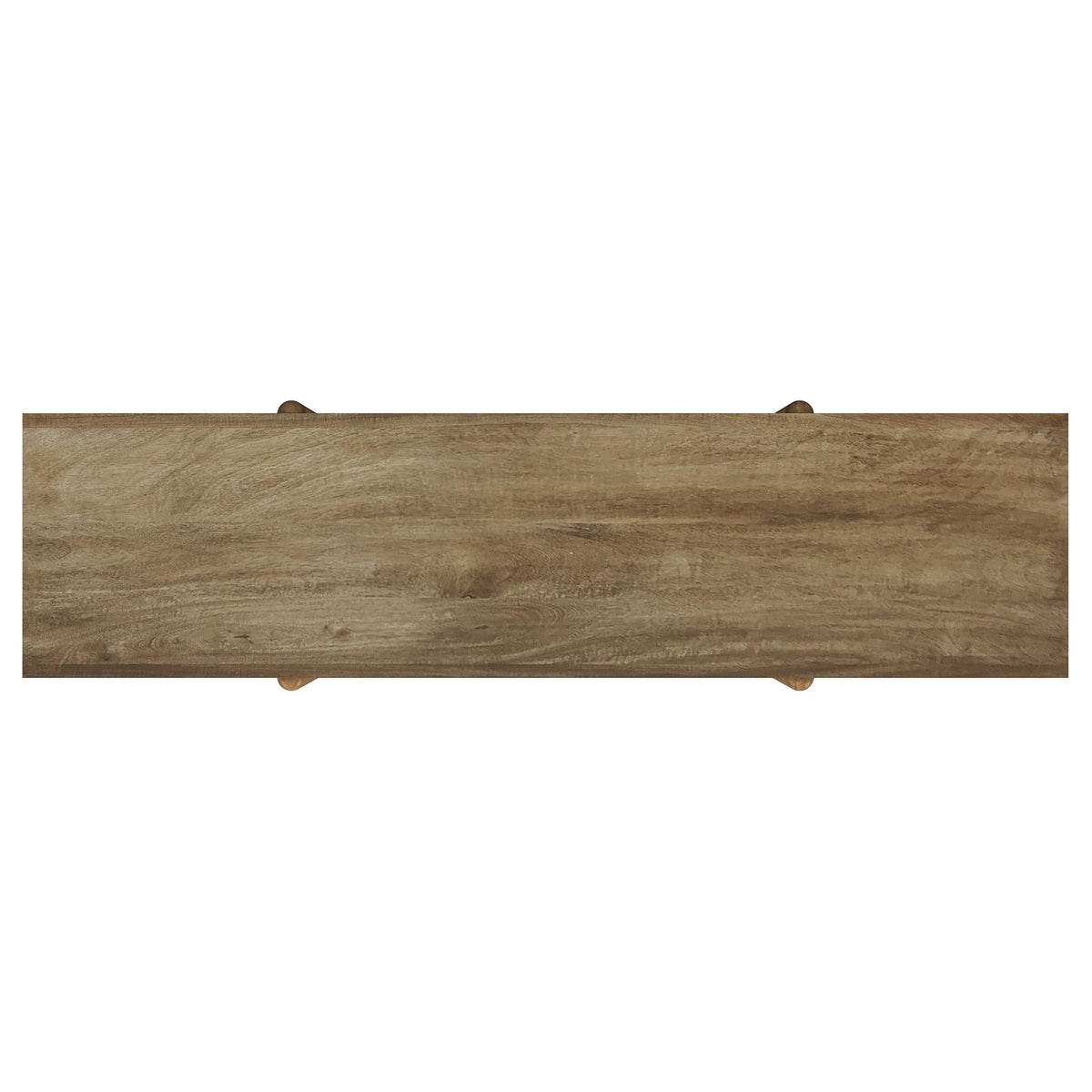 Consola de entrada de madera maciza Darius de mango natural
