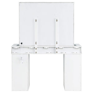 Regina Makeup Vanity Table Set with Lighting White