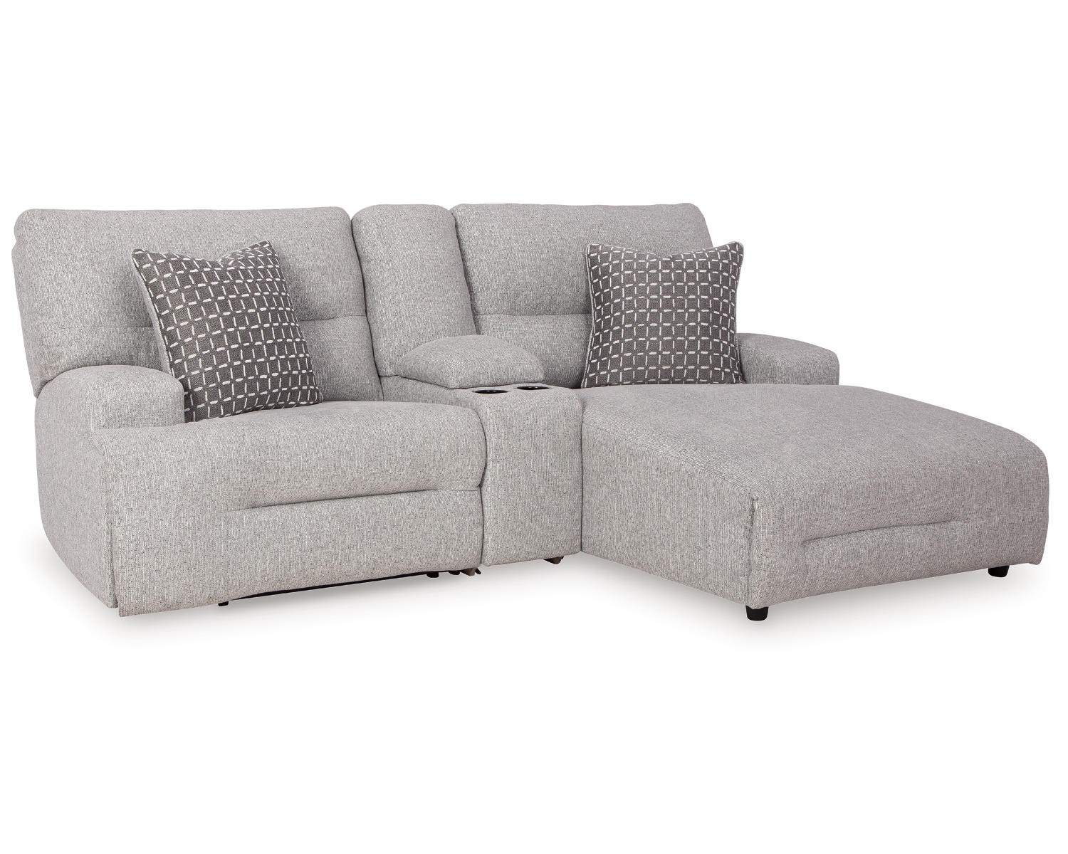 Acklen Place 3-Piece Power Reclining Sectional Sofa with Chaise