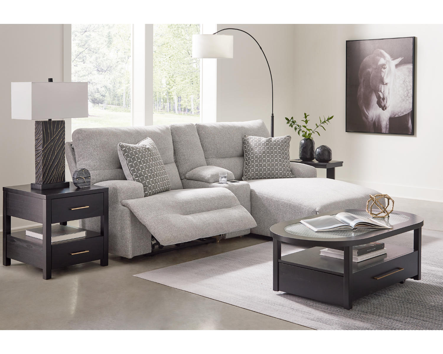 Acklen Place 3-Piece Power Reclining Sectional Sofa with Chaise