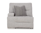 Sillón reclinable eléctrico con brazo izquierdo Acklen Place