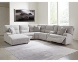 Acklen Place 6-Piece Power Reclining Sectional with Chaise