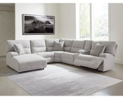Acklen Place 6-Piece Power Reclining Sectional with Chaise