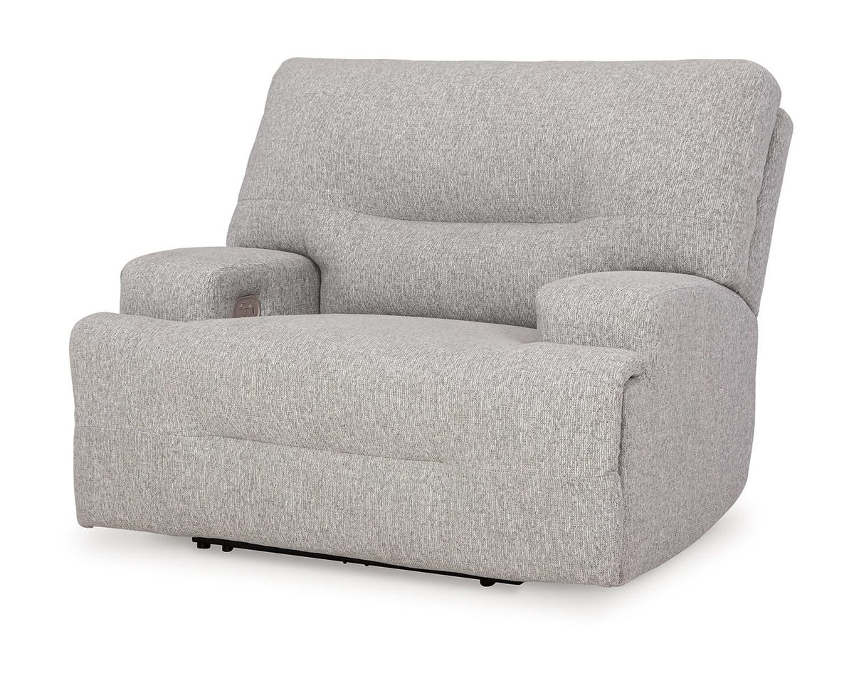 Sillón reclinable eléctrico extragrande Acklen Place