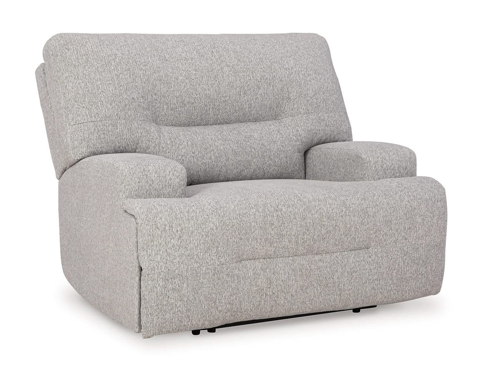 Sillón reclinable eléctrico extragrande Acklen Place