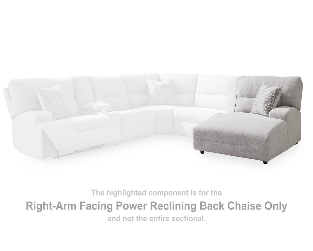 Acklen Place Right-Arm Facing Power Reclining Back Chaise
