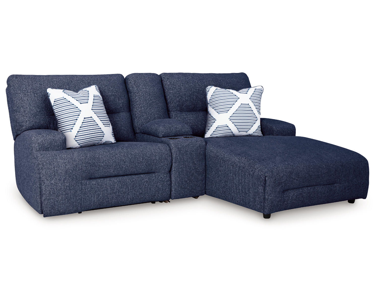 Acklen Place 3-Piece Power Reclining Sectional Sofa with Chaise