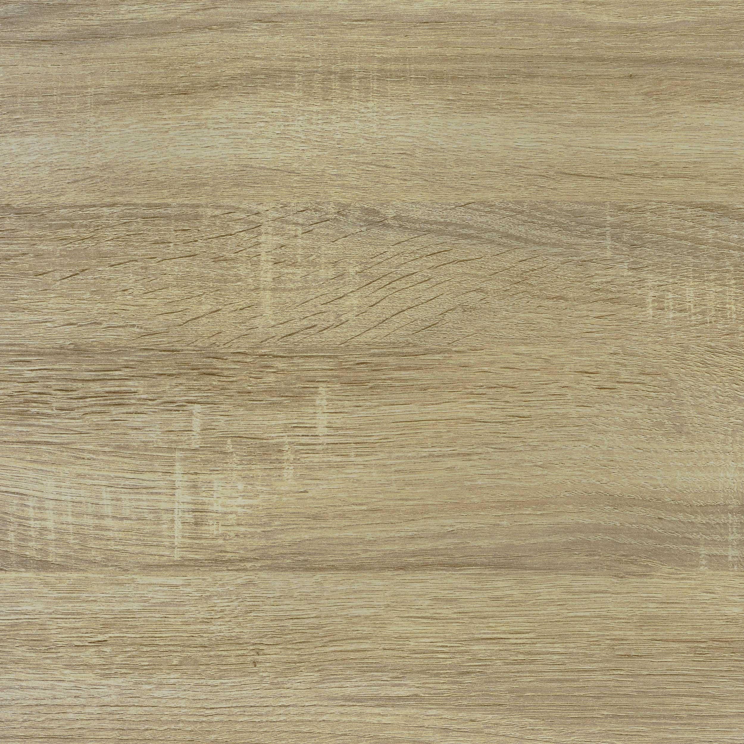 Rectangular Snack Table with Metal Base Natural and Chrome