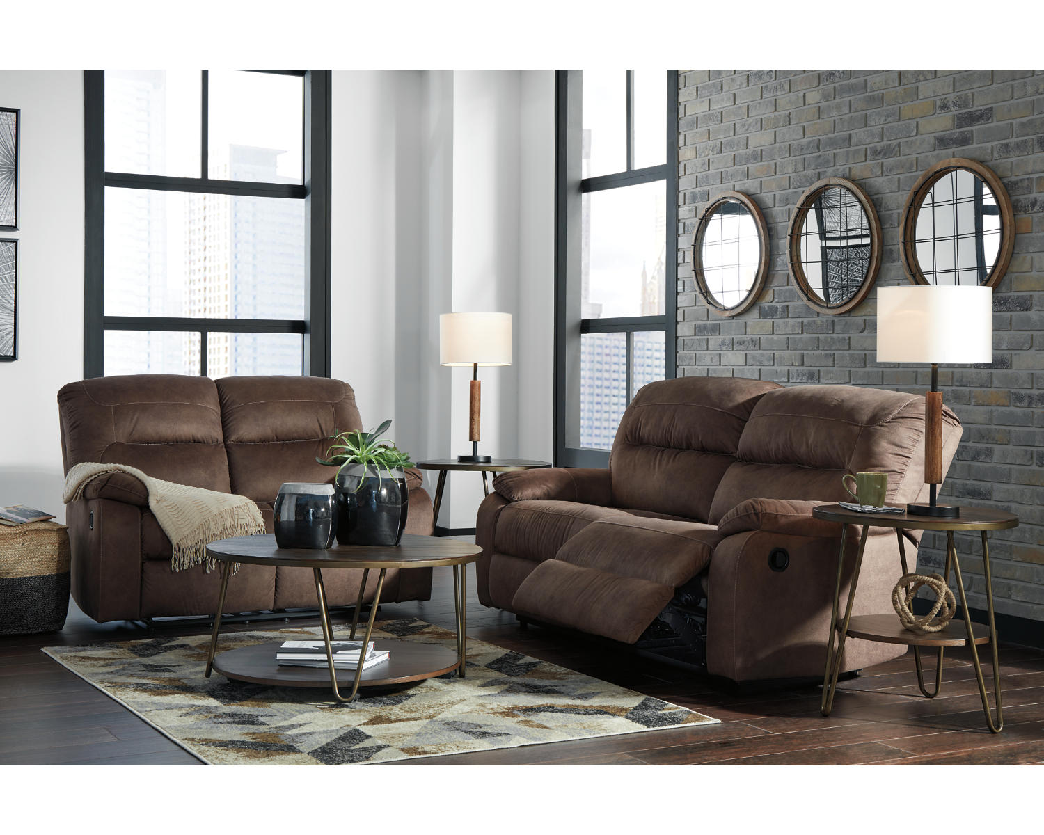 Bolzano Reclining Sofa and Loveseat