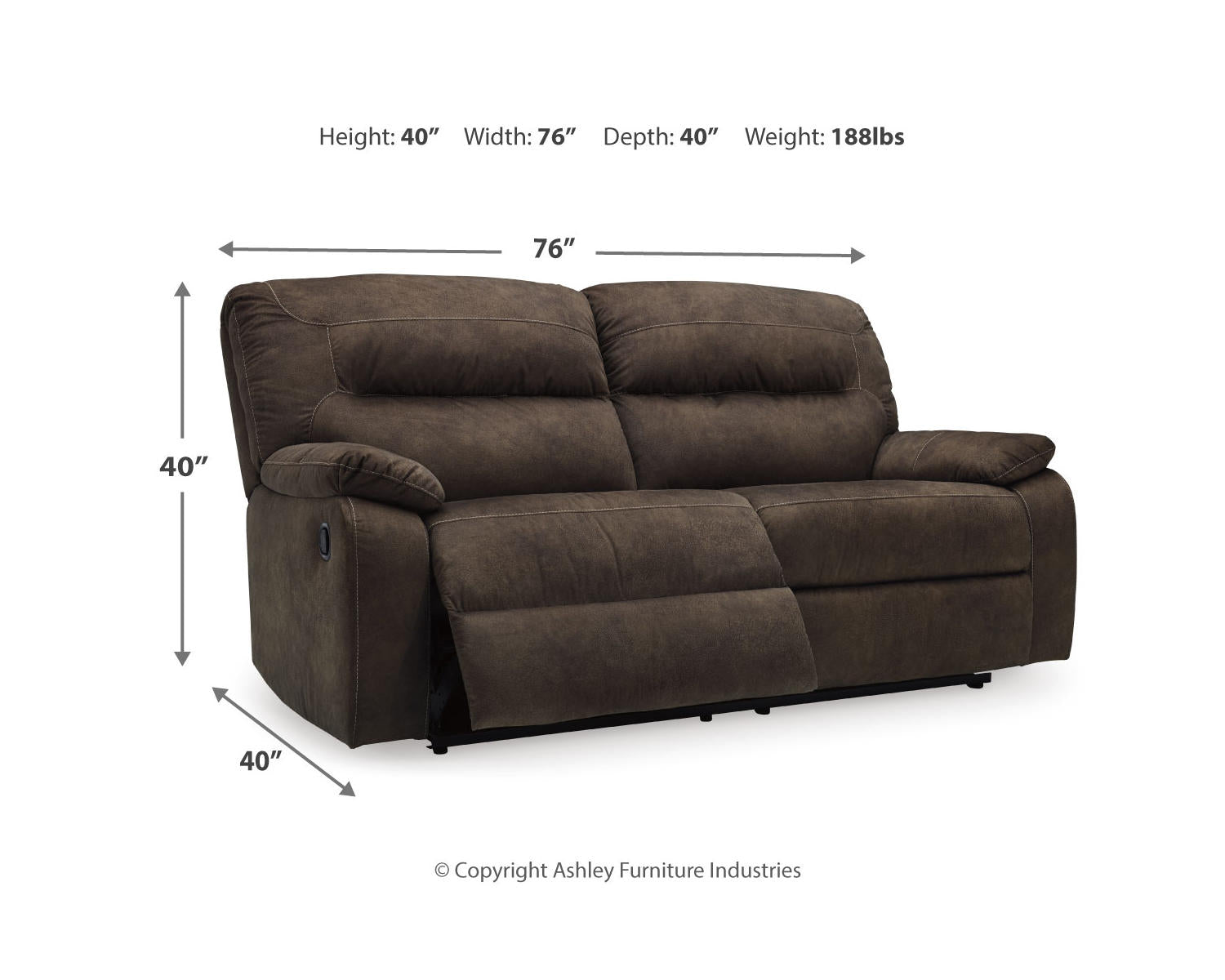 Bolzano Reclining Sofa and Loveseat