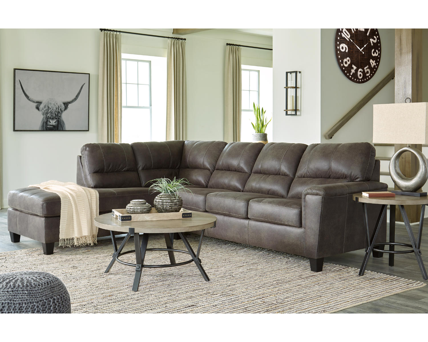 Navi 2-Piece Sleeper Sectional with Chaise