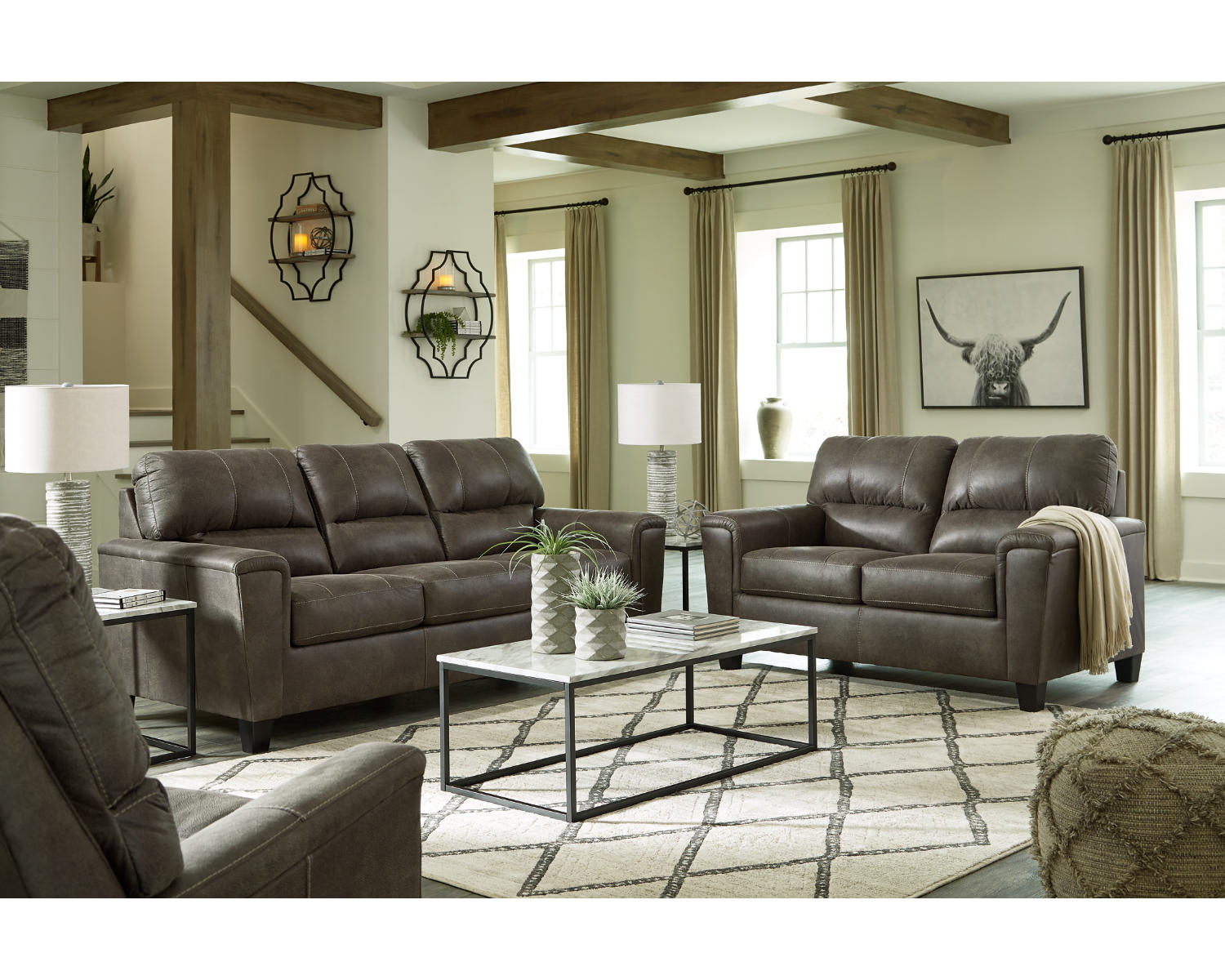 Navi Sofa, Loveseat and Recliner