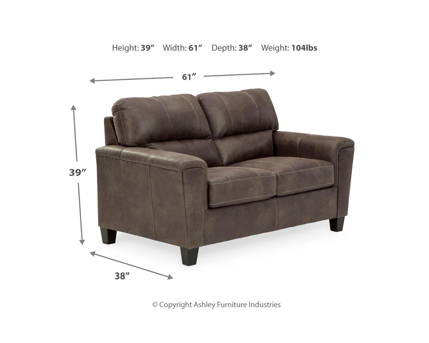 Navi Loveseat