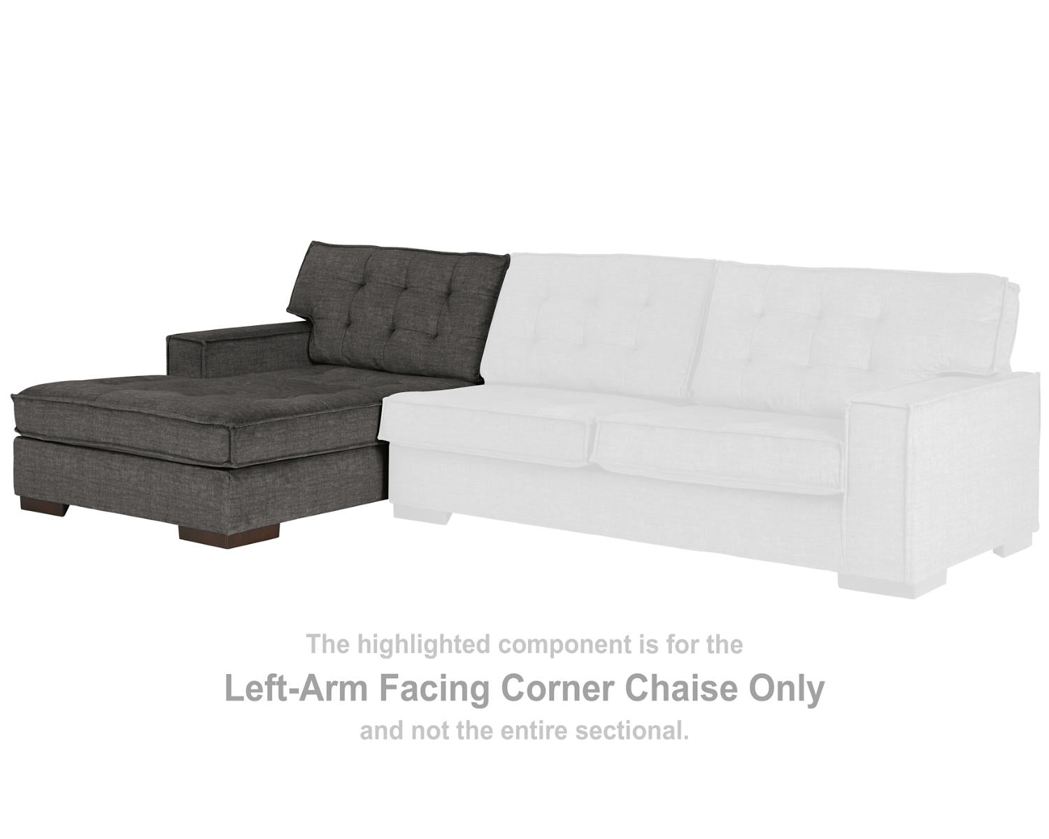 Coulee Point Left-Arm Facing Corner Chaise