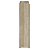 Zapatero Denia de 3 niveles de madera de ingeniería, blanco