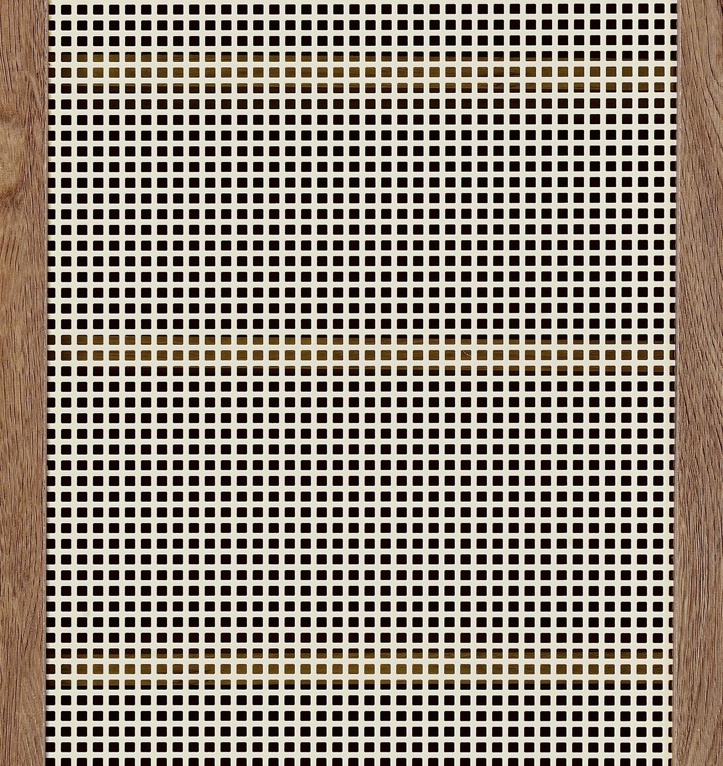 Teller 80-inch 4-door Tall Shoe Storage Cabinet Natural Oak