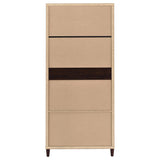 Wadeline 2-door Tall Accent Storage Cabinet Rustic Tobacco