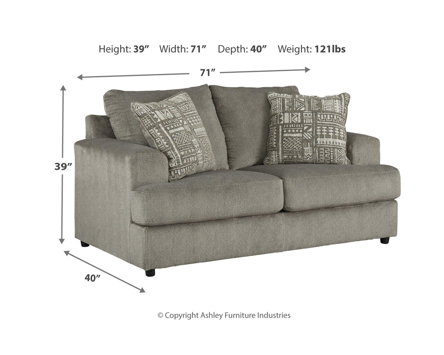 Soletren Sofa and Loveseat