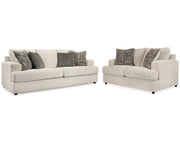 Soletren Queen Sofa Sleeper and Loveseat