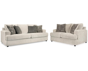 Soletren Queen Sofa Sleeper and Loveseat