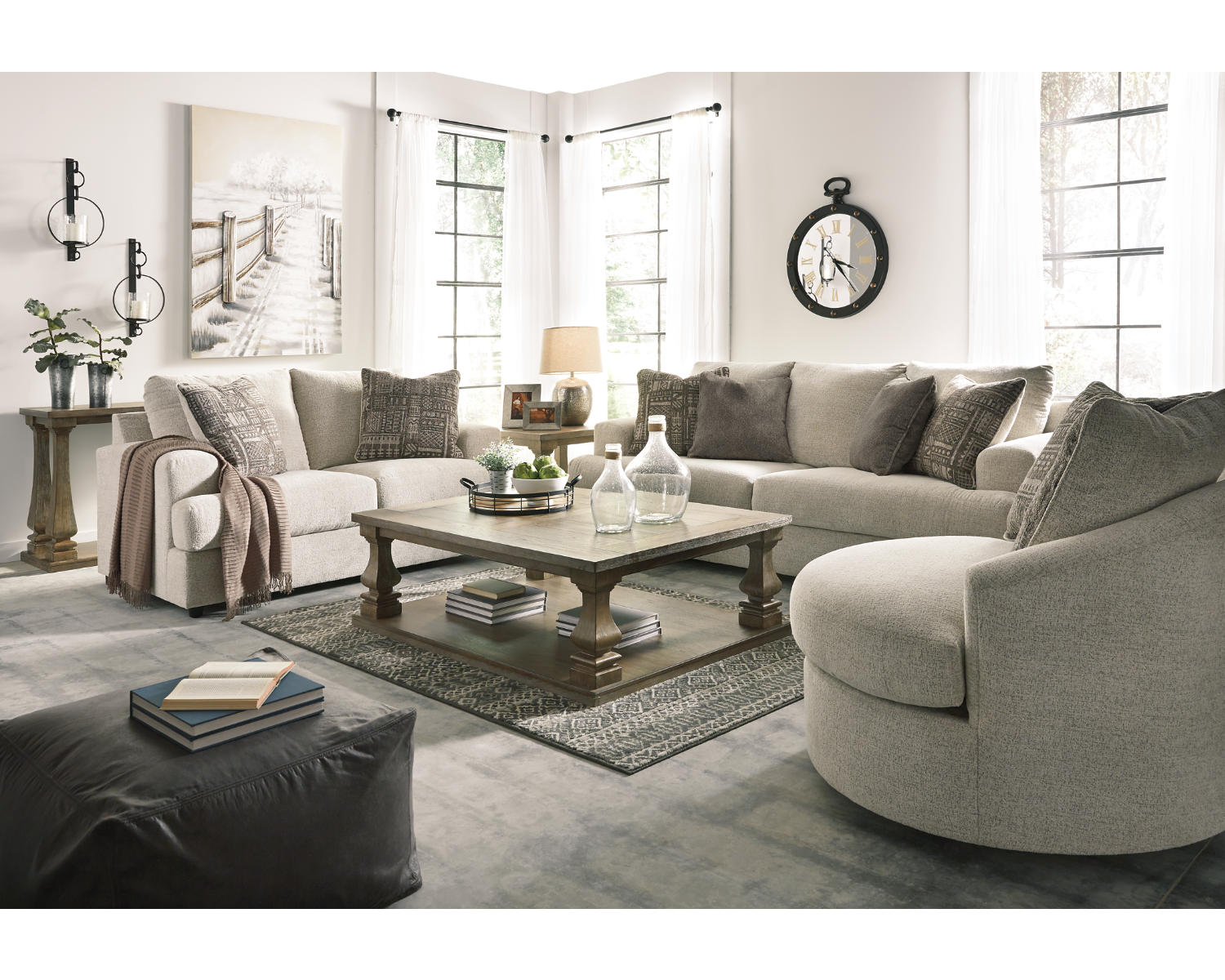 Soletren Sofa and Loveseat