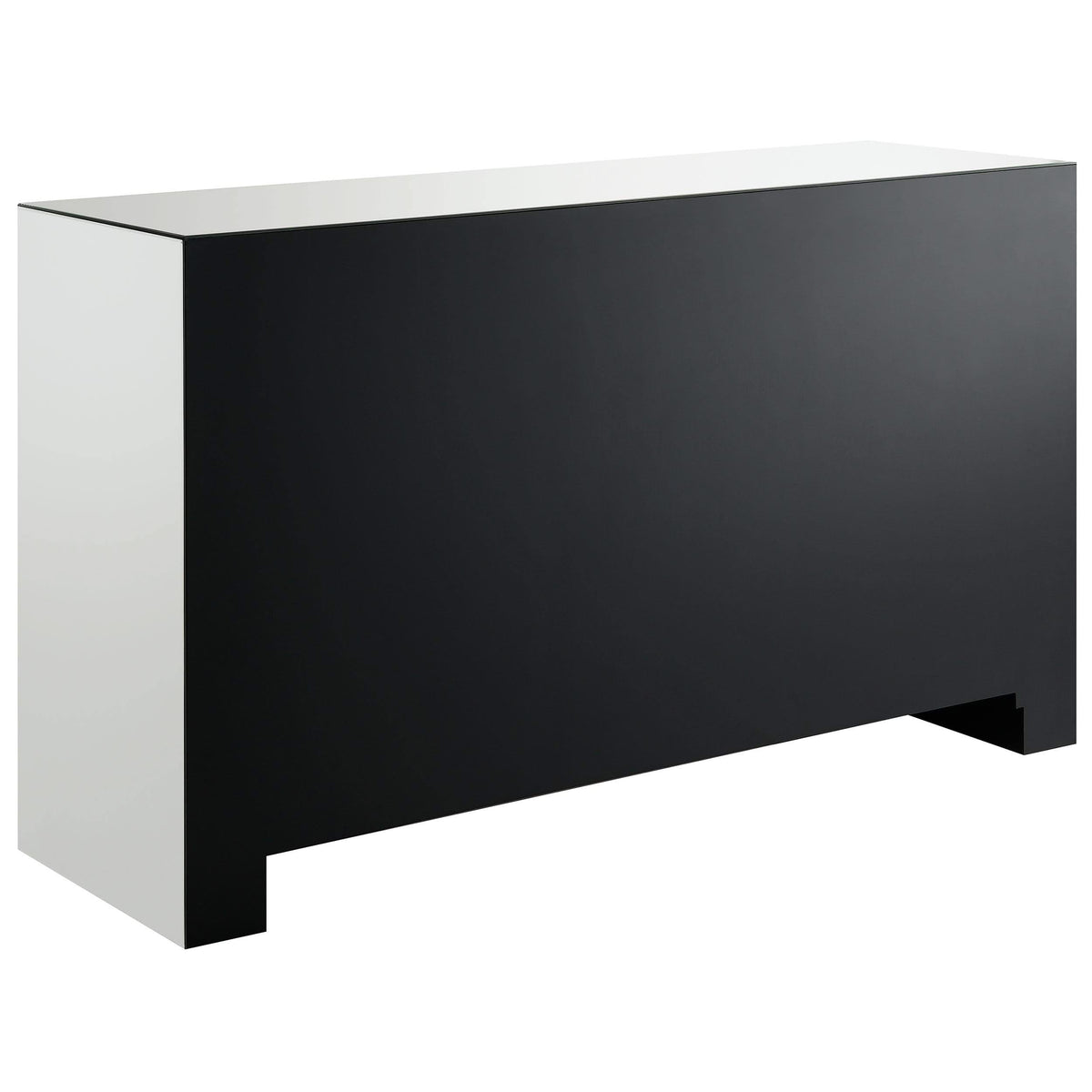 Maya 3-drawer Mirrored Storage Accent Cabinet Silver