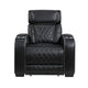 Fairway Collection Power Reclining Chair with Power Headrest, Cup holders and Storage Arms(Top and Side), Charging Ports and LED lighting