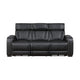 Fairway Collection Power Double Reclining Sofa with Center Drop-Down Cup Holders, Power Headrests, Storage Arms(Top and Side), Cup holders and Reading Lights, Two Wireless Chargers, Charging Ports and LED Lighting