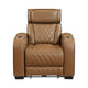 Fairway Collection Power Reclining Chair with Power Headrest, Cup holders and Storage Arms(Top and Side), Charging Ports and LED lighting