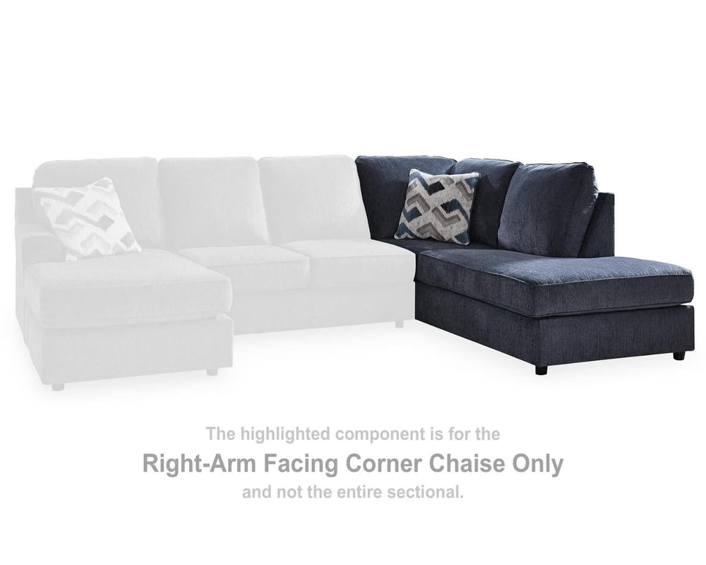 Chaise longue esquinera con brazo derecho de Albar Place