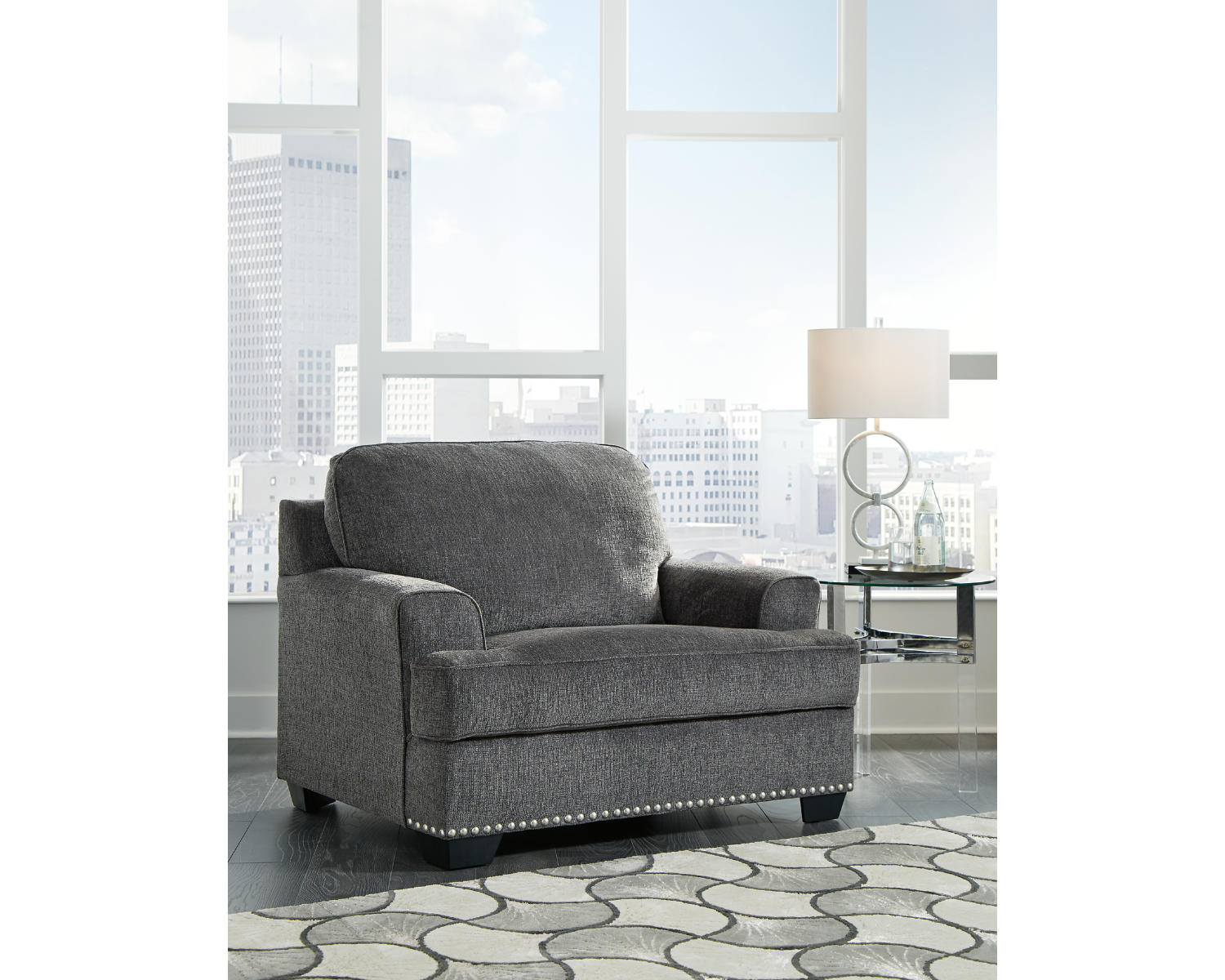 Locklin Chair and Ottoman