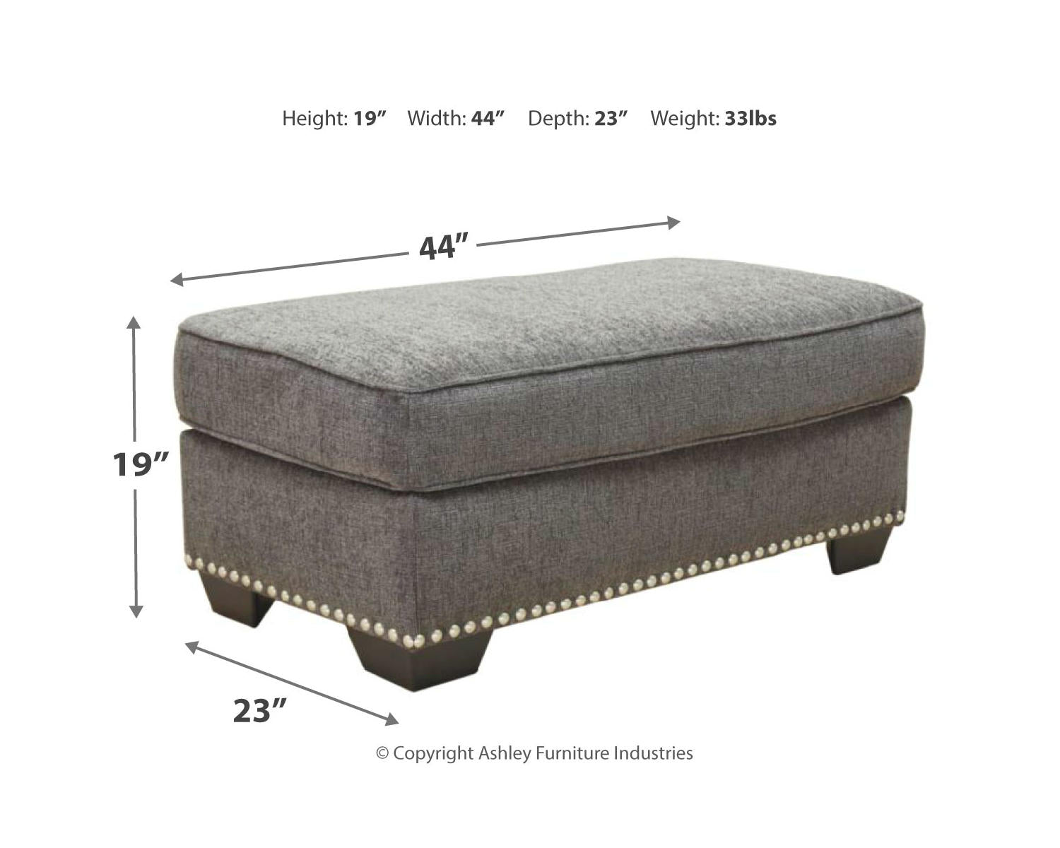 Locklin Chair and Ottoman