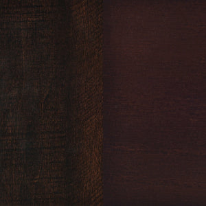 Biombo plegable Deepika de 4 paneles en color tabaco rústico