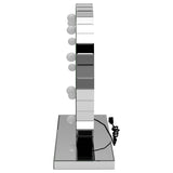 LED Table Vanity Mirror Silver