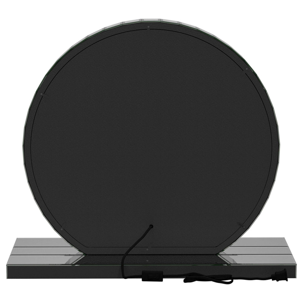 LED Table Vanity Mirror Silver