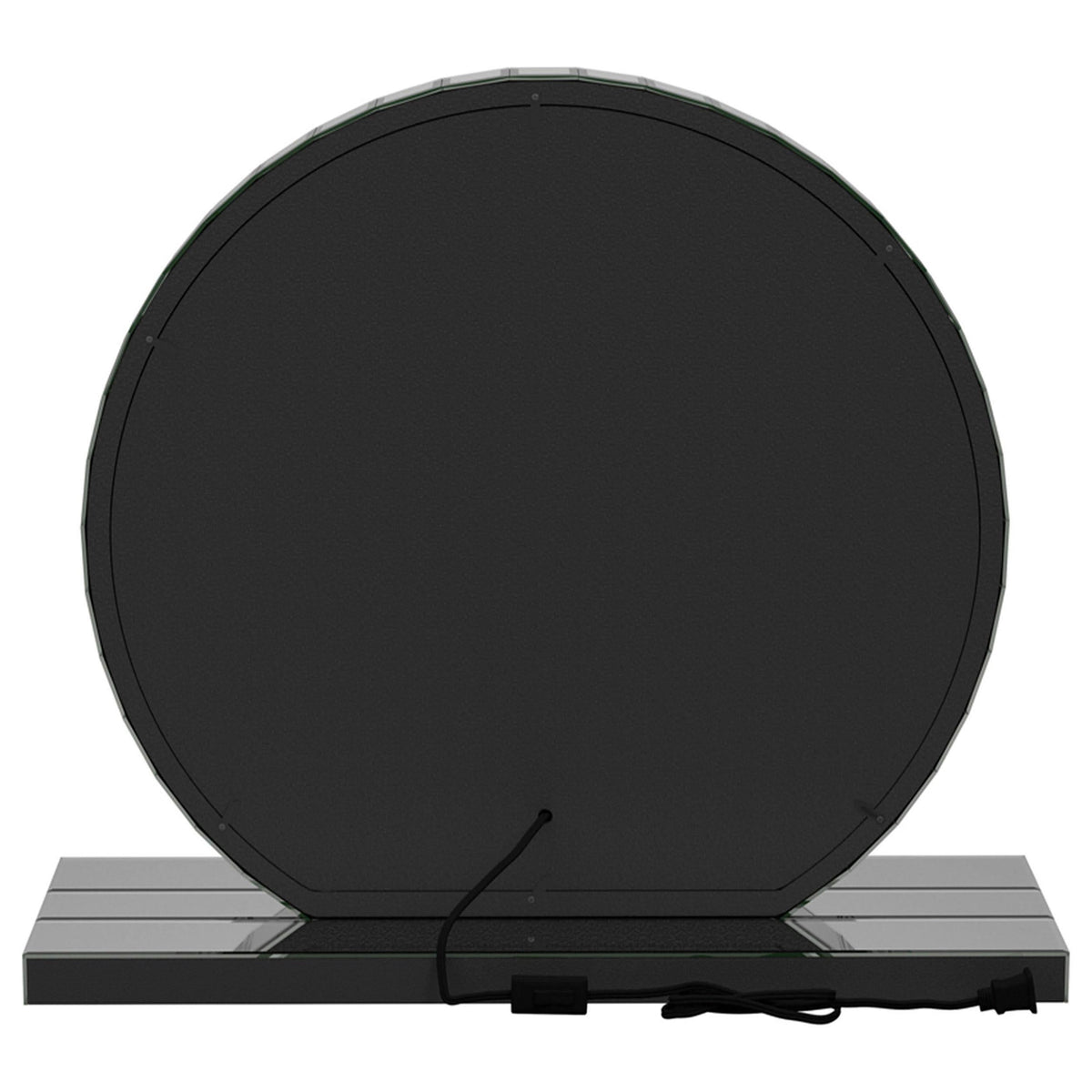 LED Table Vanity Mirror Silver