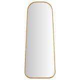 Espejo de piso Simeon de 24 x 59 pulgadas, cuerpo entero, dorado antiguo