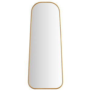 Espejo de piso Simeon de 24 x 59 pulgadas, cuerpo entero, dorado antiguo