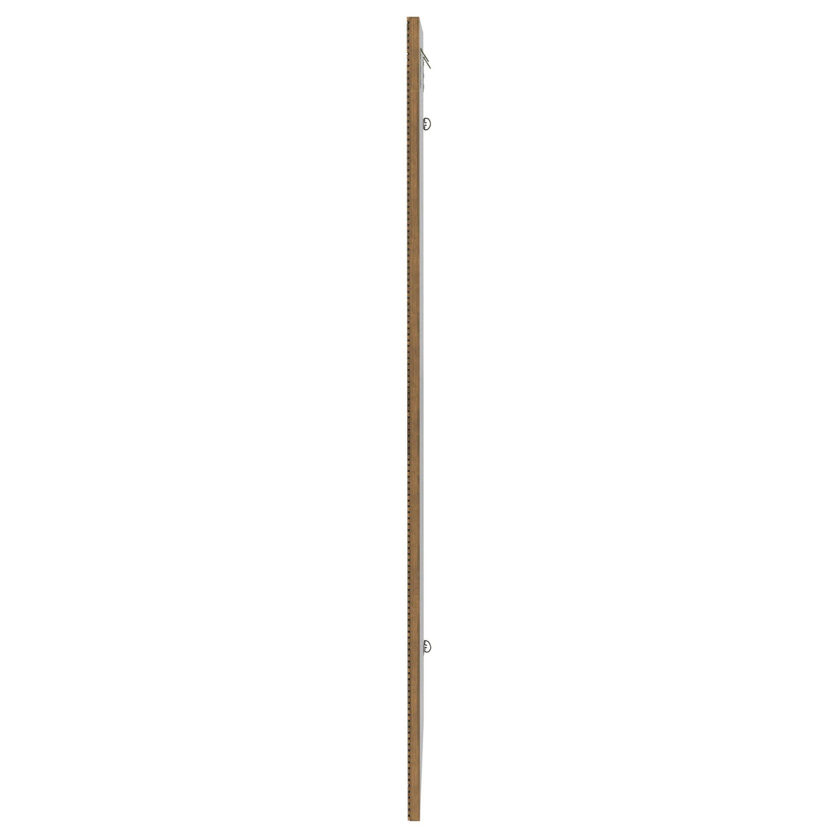 Espejo de pared rectangular con borde de cuentas Liam de 32 x 47 pulgadas, plateado
