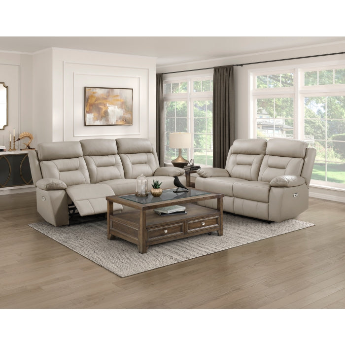 Laconia Collection Power Double Reclining Sofa